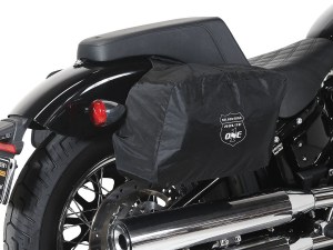 Photo showing saddlebag rain covers